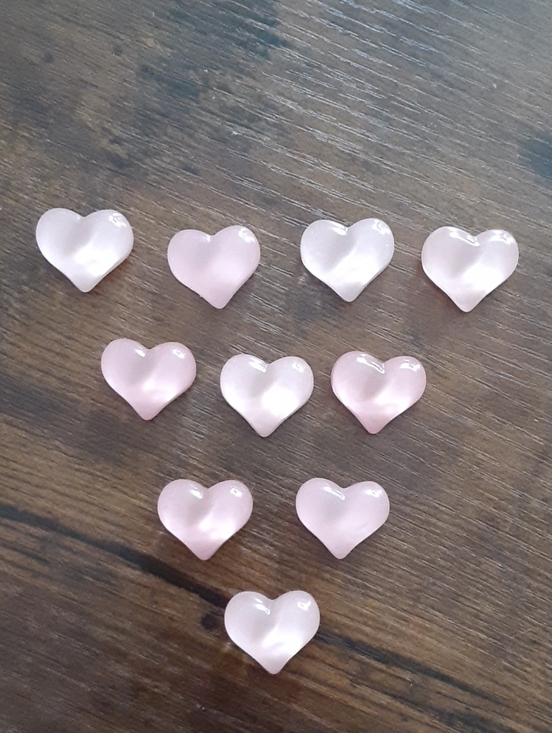 Other - Delicate Pink Heart Magnets